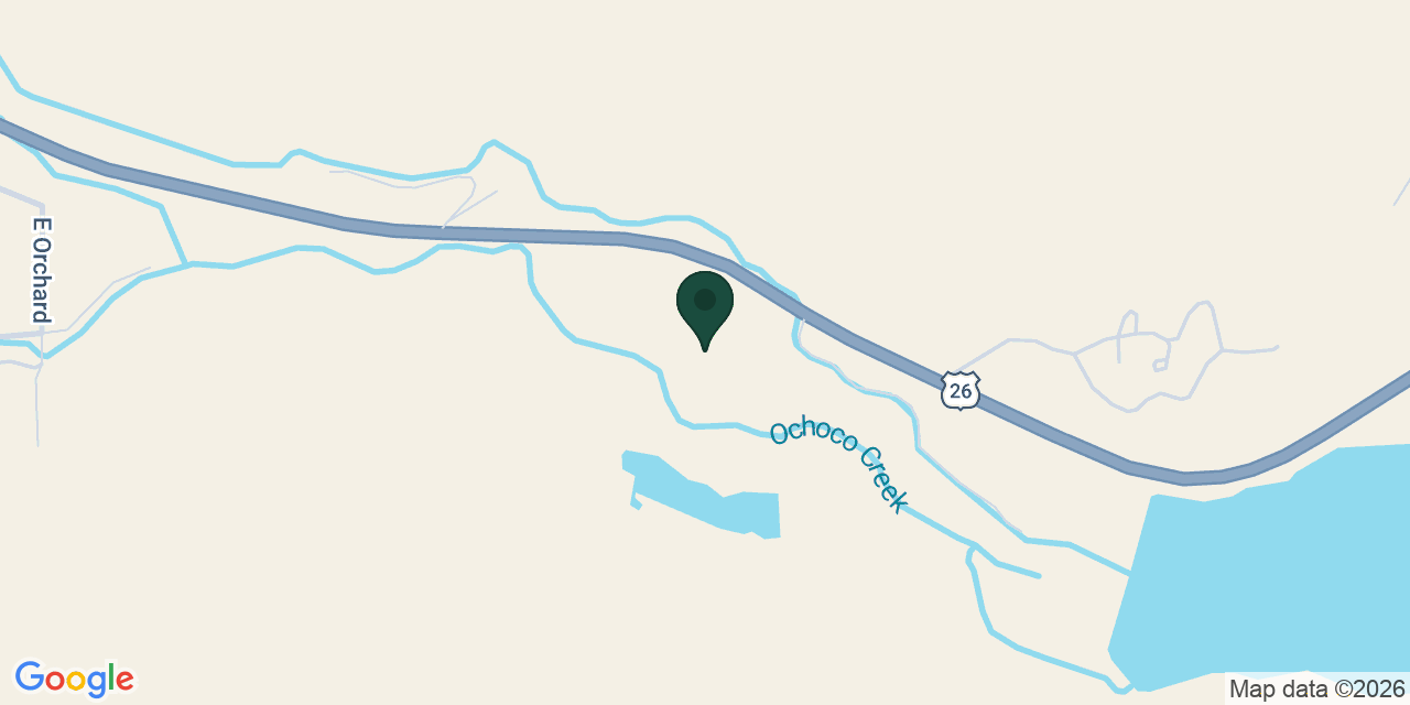 Map showing the location of Barnes Butte Vista