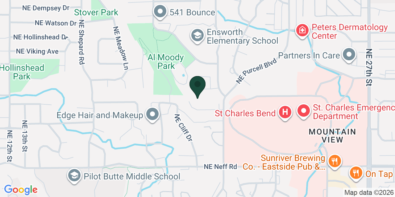 Map showing the location of Horizon House