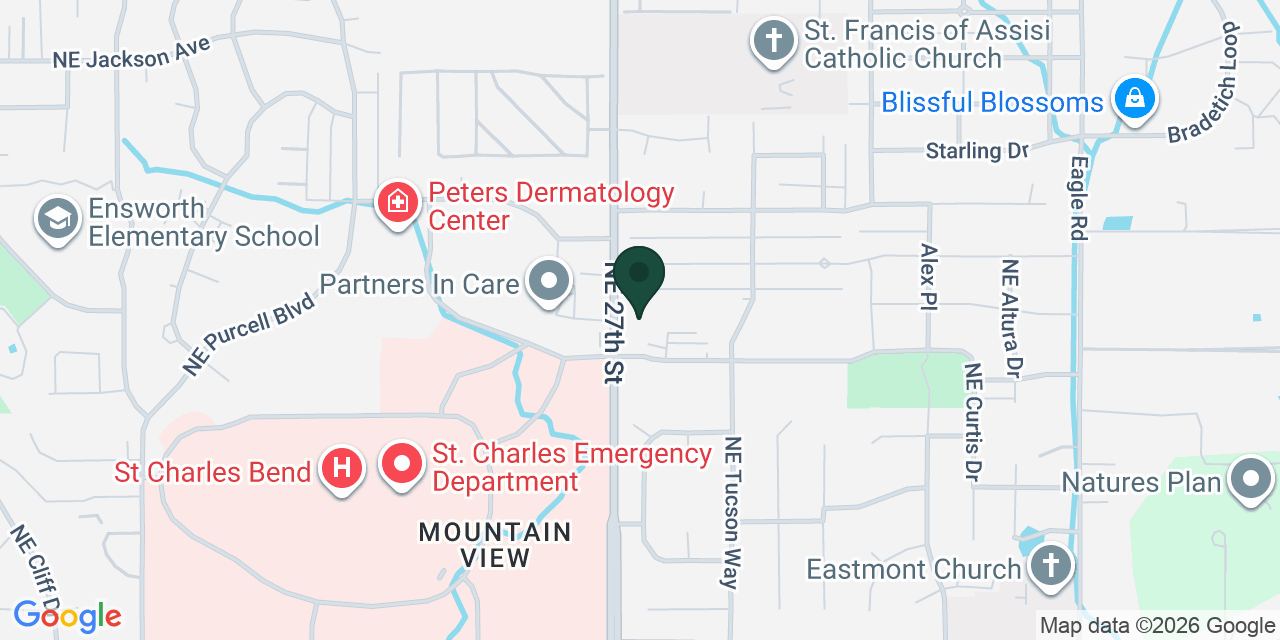 Map showing the location of Nine Peaks