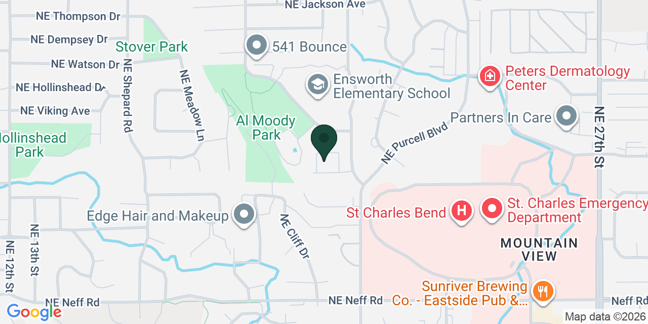 Map showing the location of Summit Park